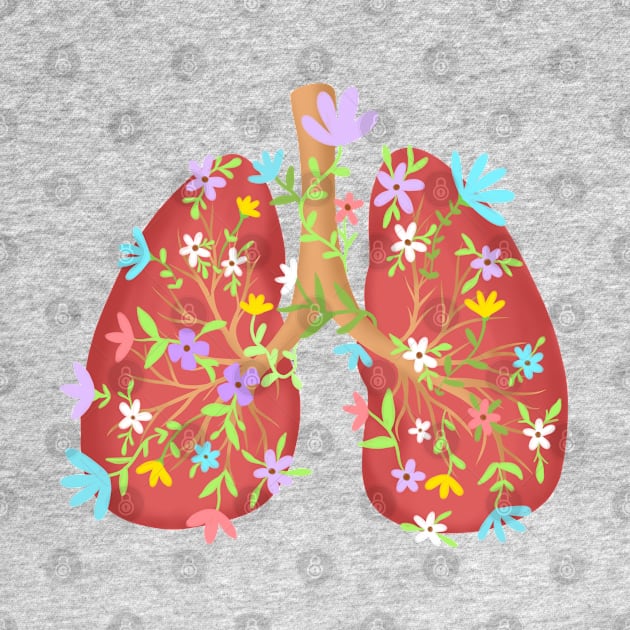 Floral Lungs | Breathe by Lizzamour